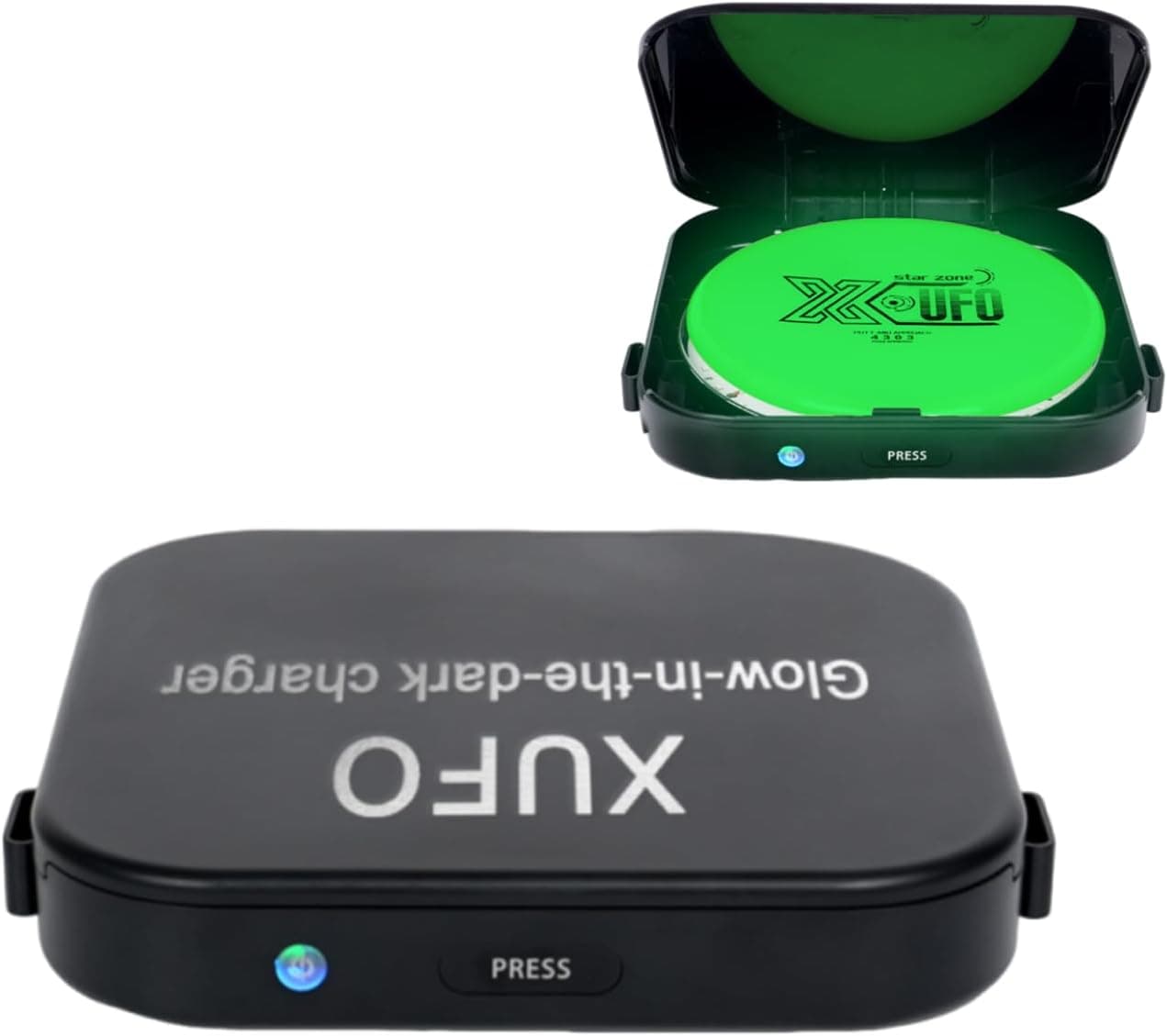 XUFO Glow-in-the-Dark Disc Charger